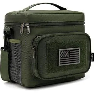 Bags Tactical Lunch Bag Large Insulated Lunch Box Cooler For
